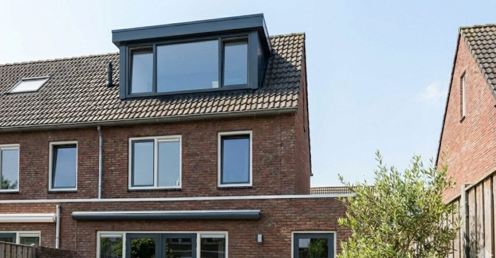 Dakkapel in Leeuwarden - Kunststof dakkapel